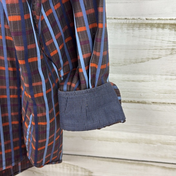 Robert Talbott Purple Button Down - Picture 4 of 6